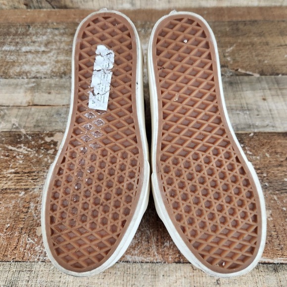 Vans Sk8hi Tepered Stackform Women Size 6.5 Beige Paisley Bloom Platform Sneaker - Picture 8 of 11